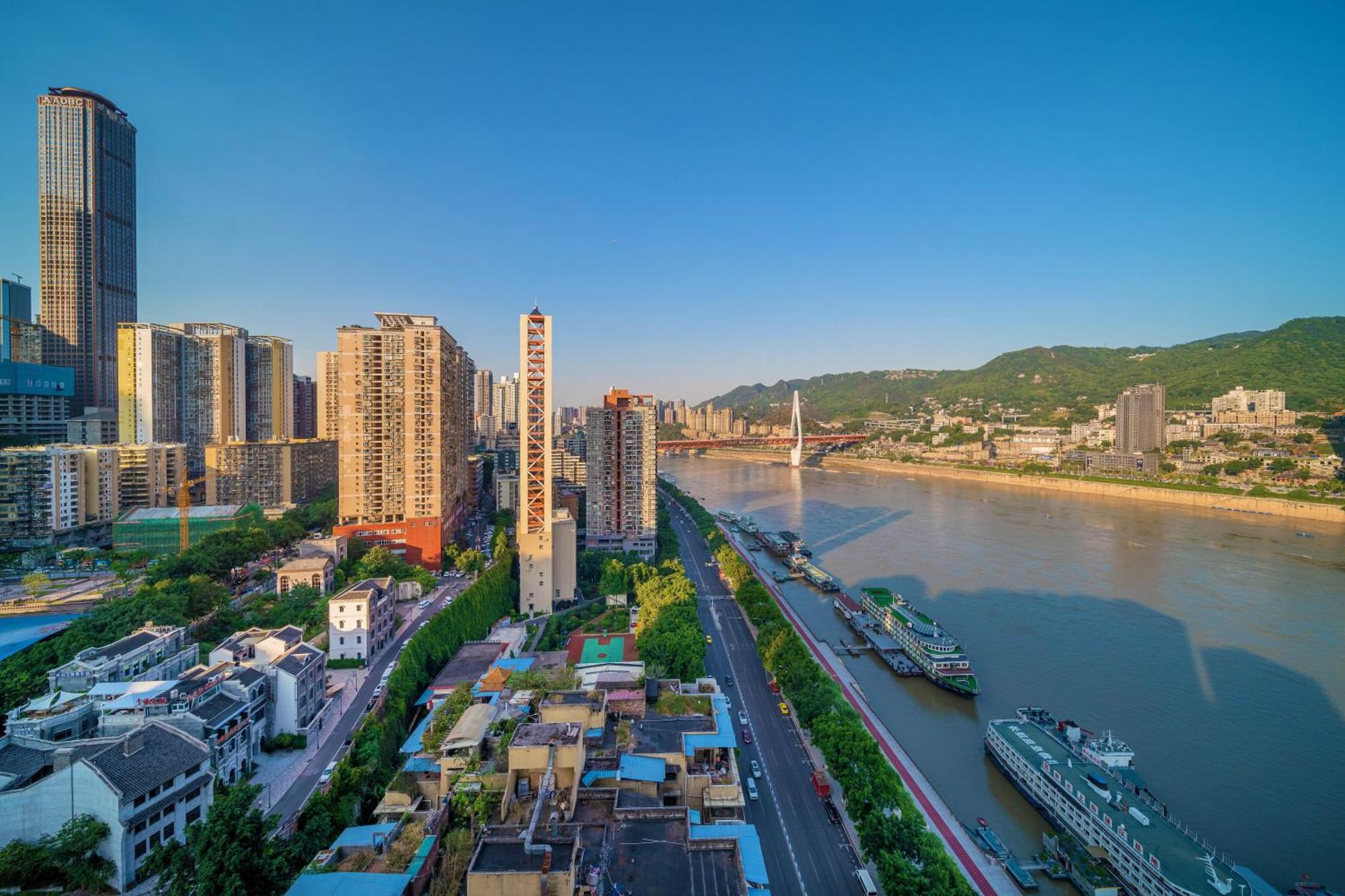Yue Ke Apartment - Changbin Road Branch Чунцин Экстерьер фото